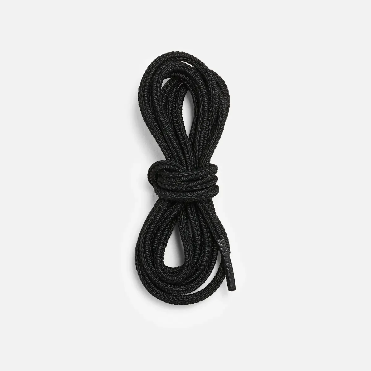 48-inch Taslan Lace Boot Laces in Black Taslan