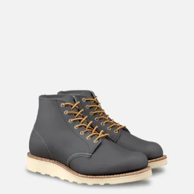 6-inch Round Women’s Short Boot in Stone Bluff Leather