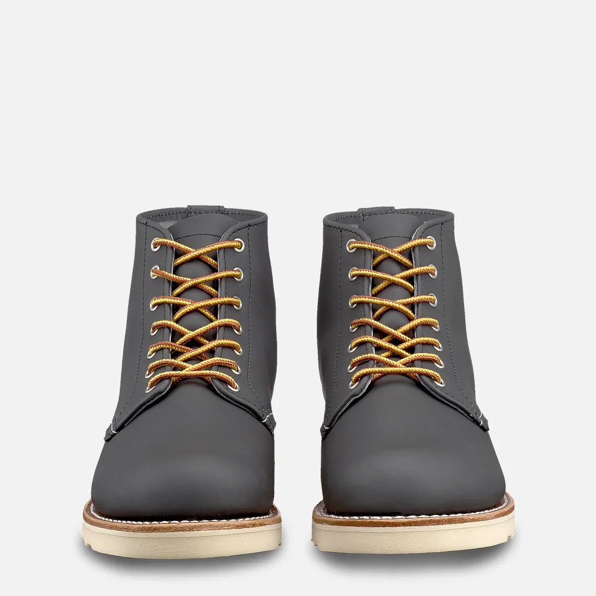 6-inch Round Women's Short Boot in Stone Bluff Leather