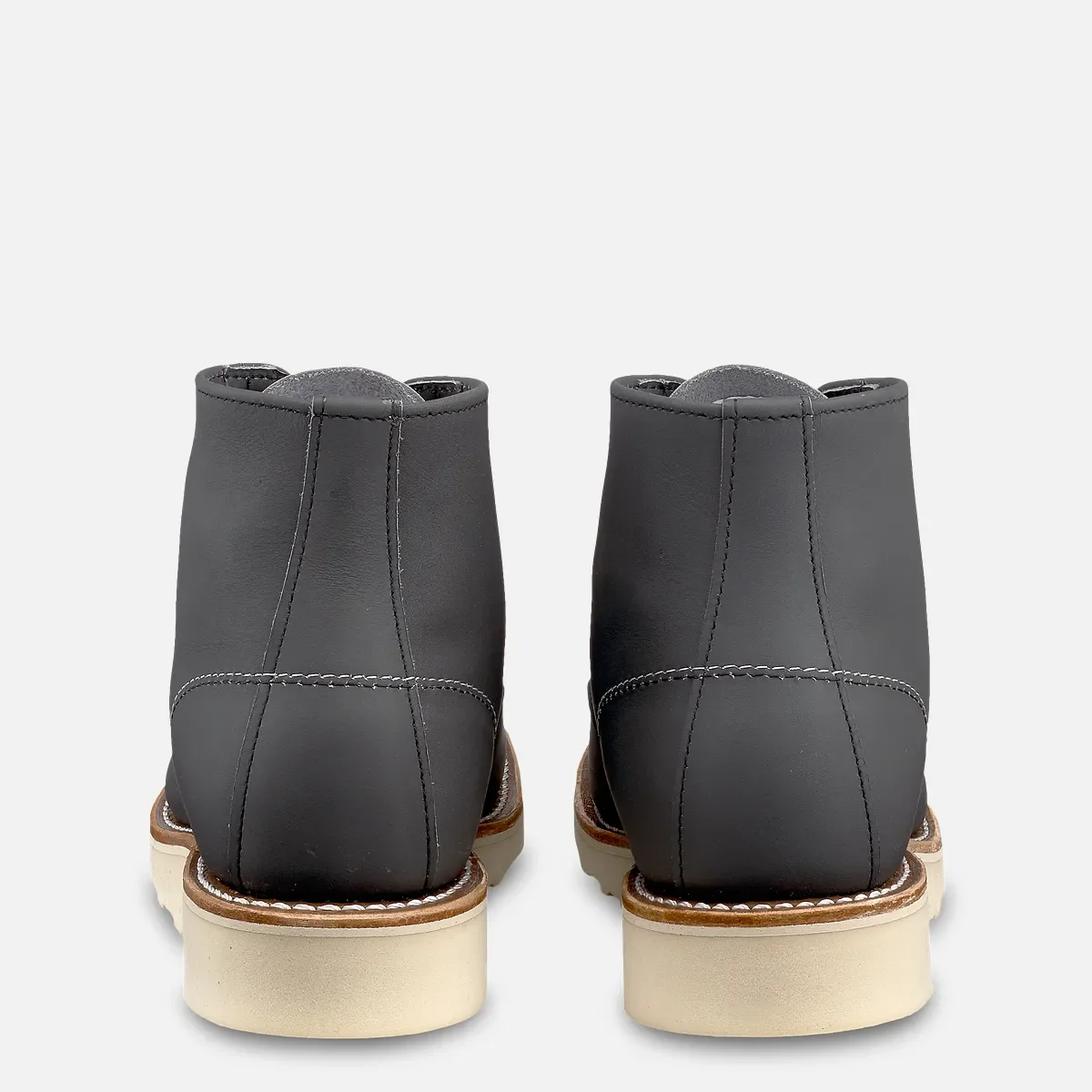 6-inch Round Women's Short Boot in Stone Bluff Leather