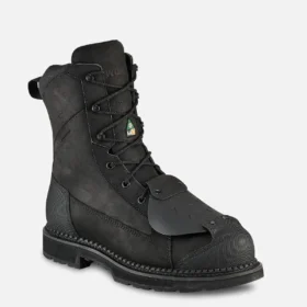 Axil Men's 8-inch Waterproof Metguard Safety Toe Work Boot