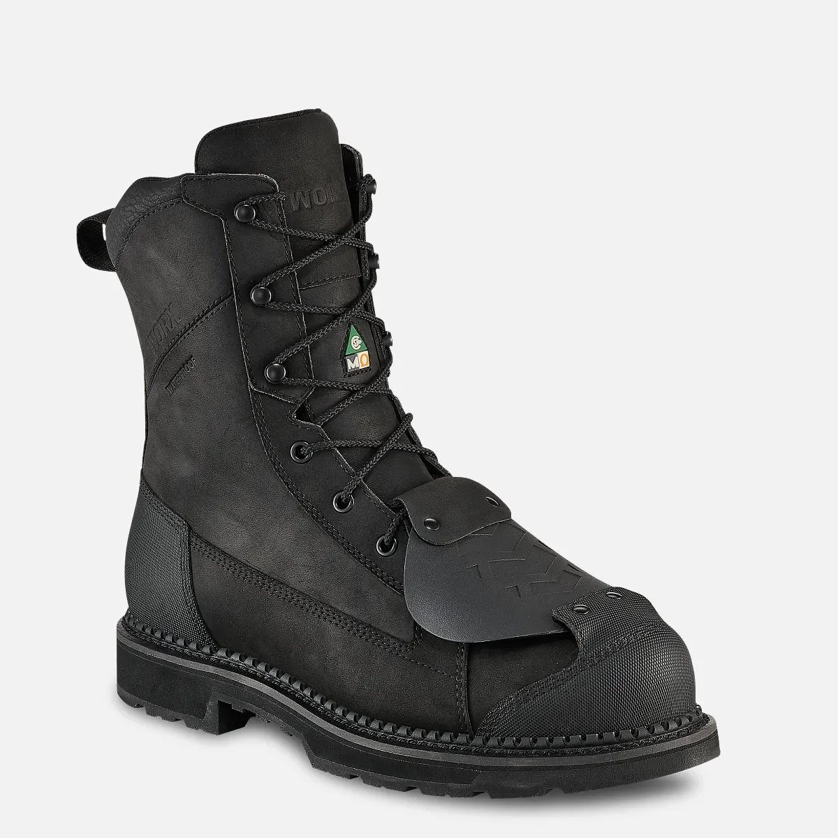 Axil Men's 8-inch Waterproof Metguard Safety Toe Work Boot