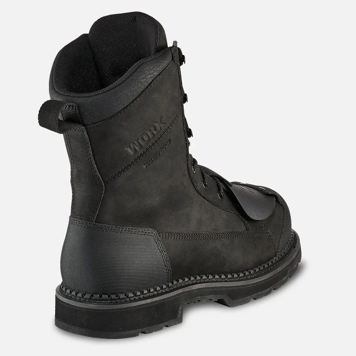 Axil Men's 8-inch Waterproof Metguard Safety Toe Work Boot