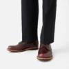 Beckman Men's 6-inch boot in Black Cherry Excalibur Leather