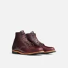 Beckman Men's 6-inch boot in Black Cherry Excalibur Leather