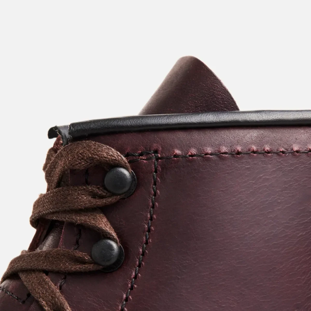 Beckman Men's 6-inch boot in Black Cherry Excalibur Leather