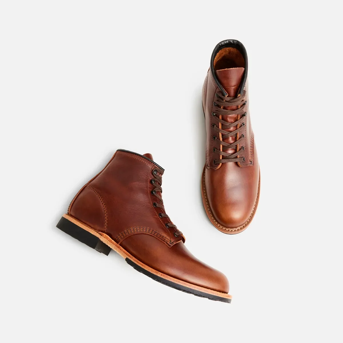 Beckman Men's 6-Inch Boot in Cigar Excalibur Leather
