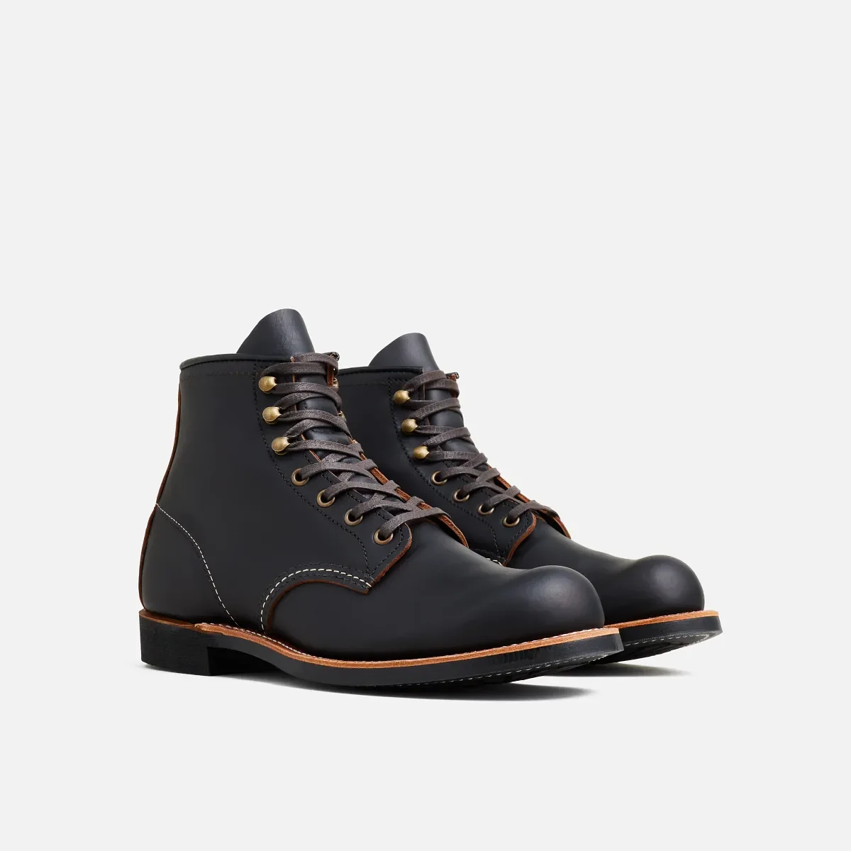 Blacksmith Men's 6-Inch Boot in Black Prairie Leather