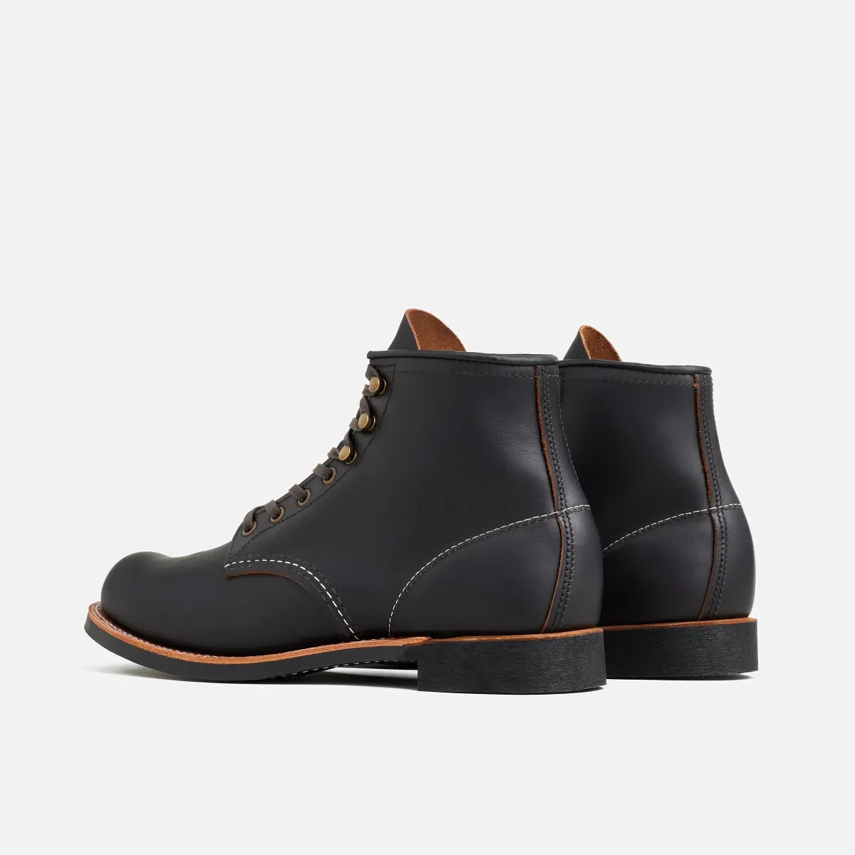 Blacksmith Men's 6-Inch Boot in Black Prairie Leather