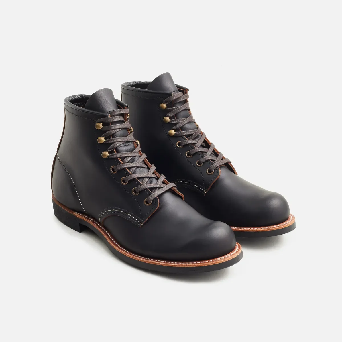 Blacksmith Men's 6-Inch Boot in Black Prairie Leather