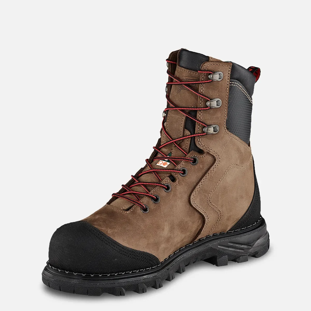 Burnside Men's 8-inch Waterproof, CSA Safety Toe Boot