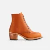 Clara Women's Heeled Boot in Oro Legacy Leather