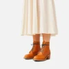 Clara Women's Heeled Boot in Oro Legacy Leather