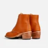 Clara Women's Heeled Boot in Oro Legacy Leather