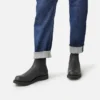 Classic Chelsea Men's 6-inch Classic Chelsea in Black Harness Leather