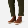 Classic Chelsea Women's Short Boot in Amber Harness Leather