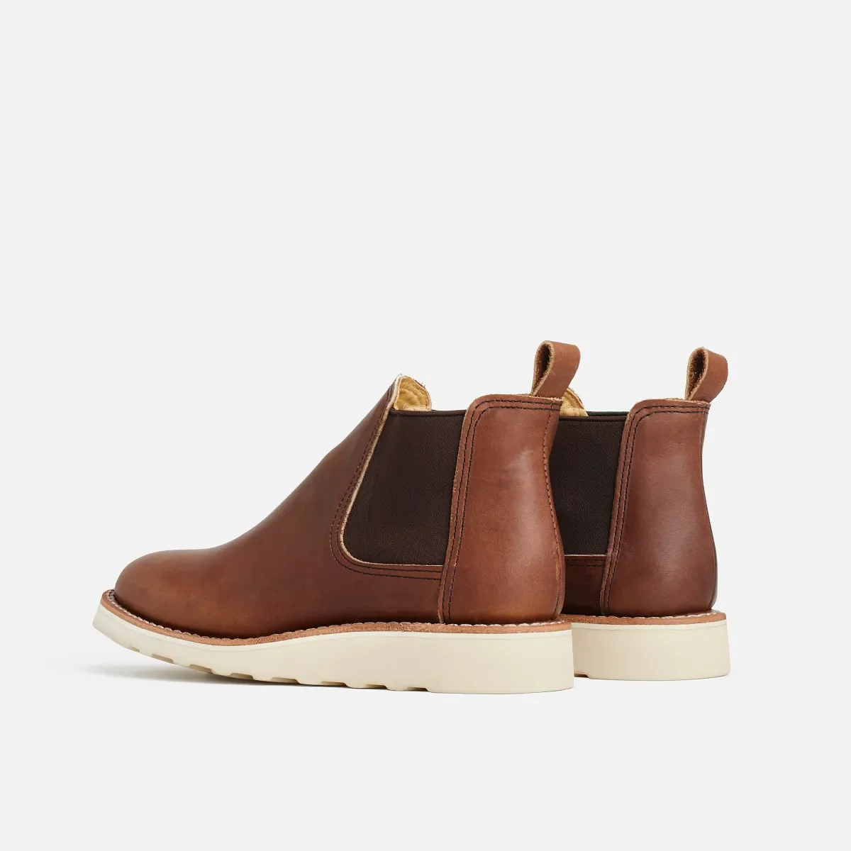 Classic Chelsea Women's Short Boot in Amber Harness Leather