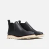 Classic Chelsea Women's Short Boot in Black Boundary Leather