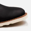 Classic Chelsea Women's Short Boot in Black Boundary Leather