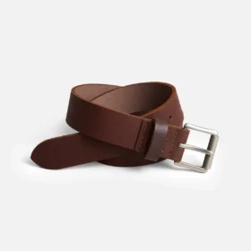 Classic Heritage Leather Belt Men's Belt in Amber Pioneer Leather