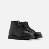 Classic Moc® Women's Short Boot in Black Boundary Leather