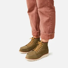 Classic Moc® Women’s Short Boot in Olive Mohave Leather