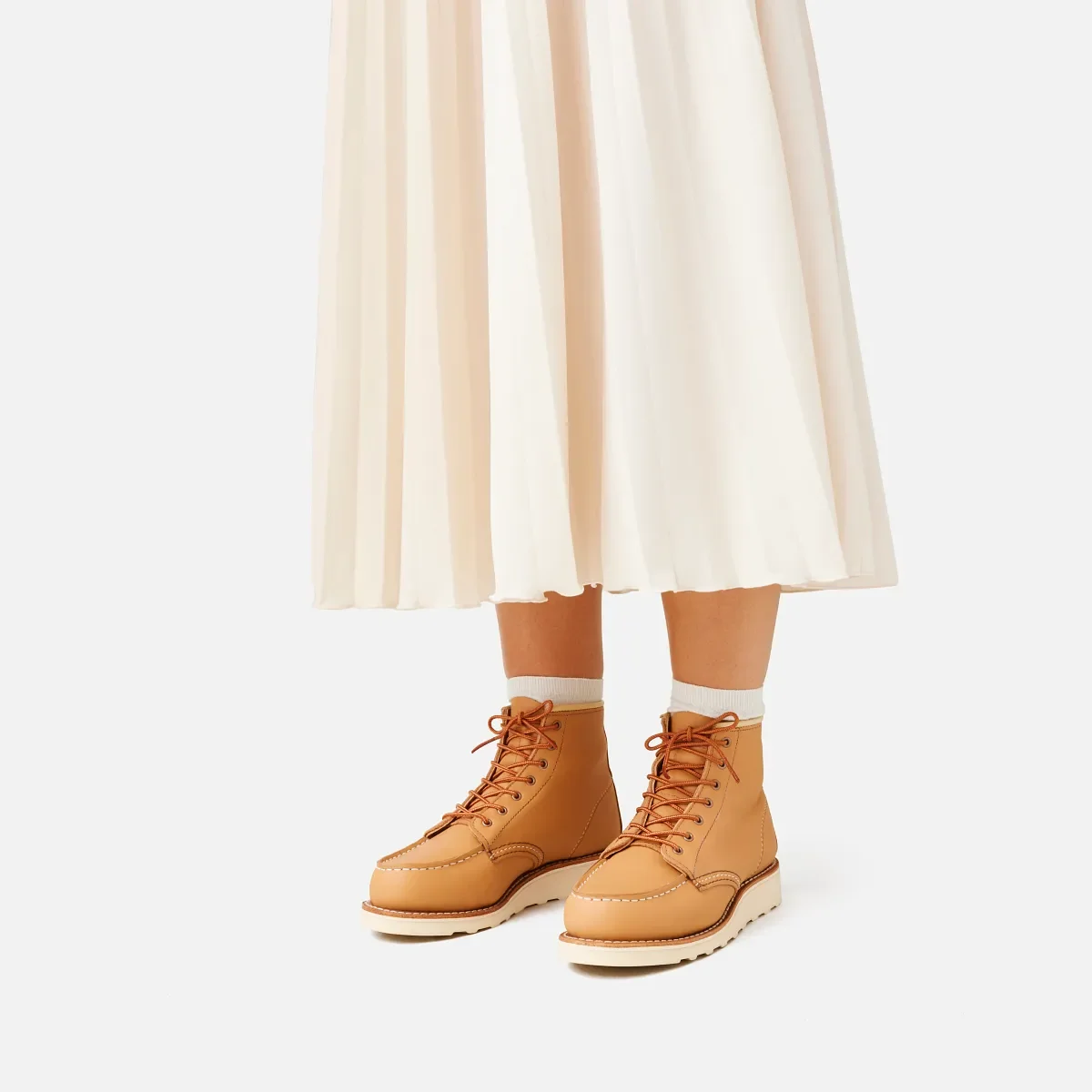Classic Moc® Women's Short Boot in Tan Boundary Leather