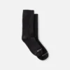 Cushion Crew Socks Unisex Cushion Crew Socks in Black Cotton Blend