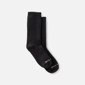 Cushion Crew Socks Unisex Cushion Crew Socks in Black Cotton Blend