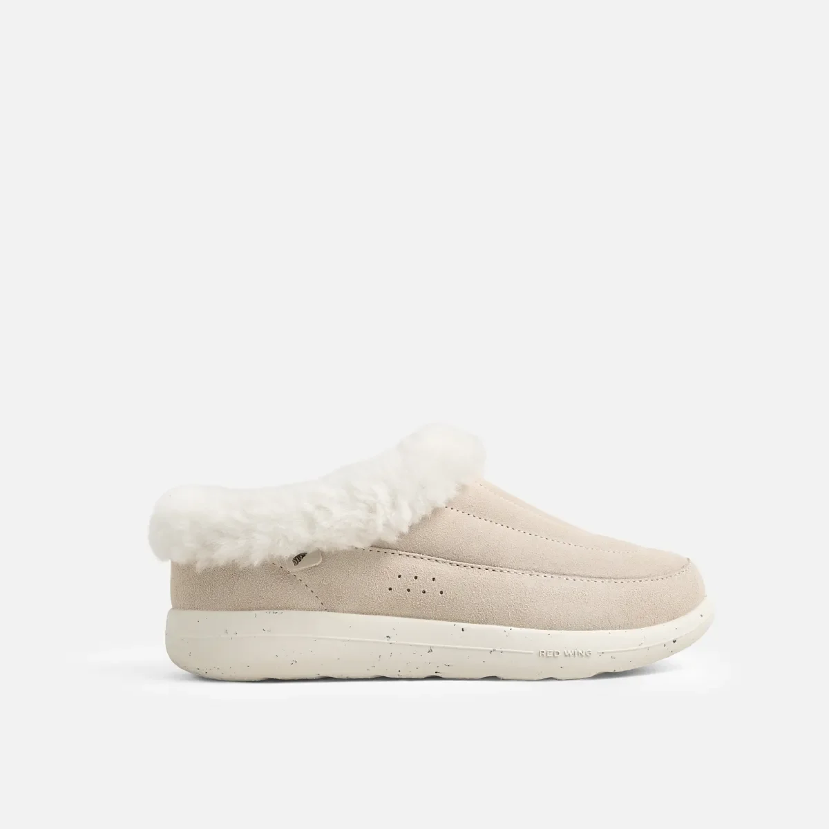 Drift Women's Suede Slip-On in Cream