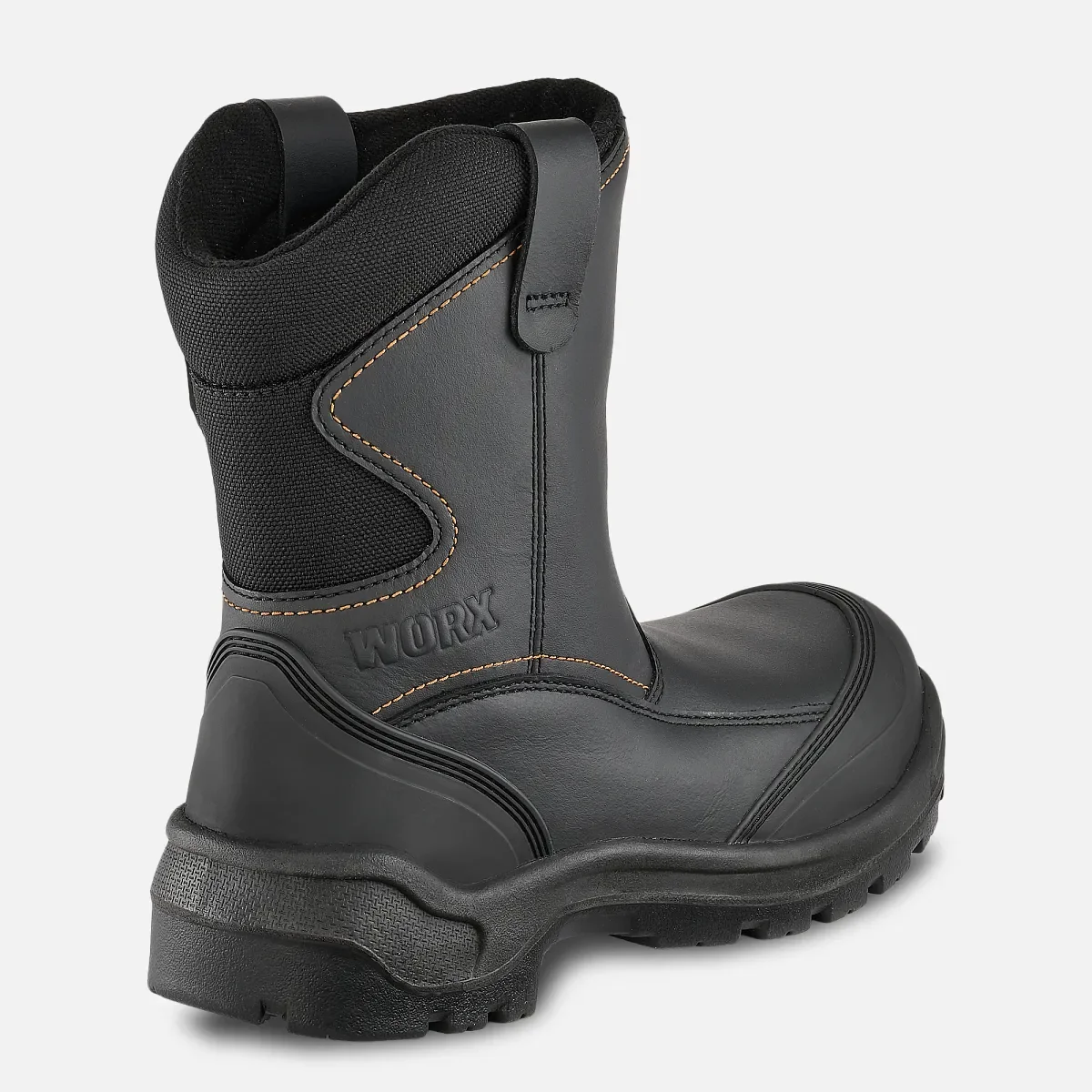 E-Force Men's 9-inch Safety Toe Pull-On Boot