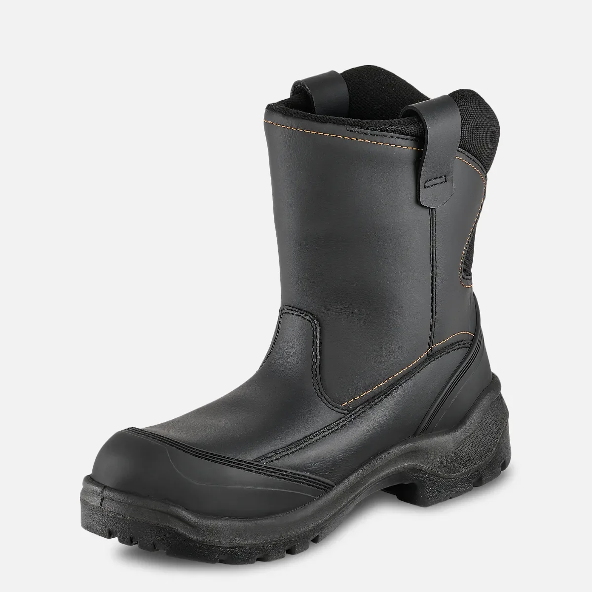 E-Force Men's 9-inch Safety Toe Pull-On Boot