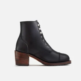 Eileen Women's Heeled Boot in Black Boundary