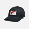 Embroidered Logo Hat Unisex Embroidered Logo Hat in Black