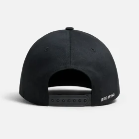 Embroidered Logo Hat Unisex Embroidered Logo Hat in Black