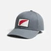 Embroidered Logo Hat Unisex Embroidered Logo Hat in Gray