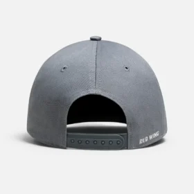 Embroidered Logo Hat Unisex Embroidered Logo Hat in Gray