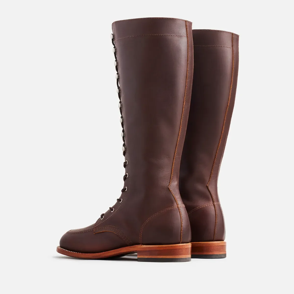 Gloria Women's Tall Boot in Mahogany Oro-iginal Leather