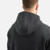 Hoodie with Sleeve Print Men's Hoodie in Black