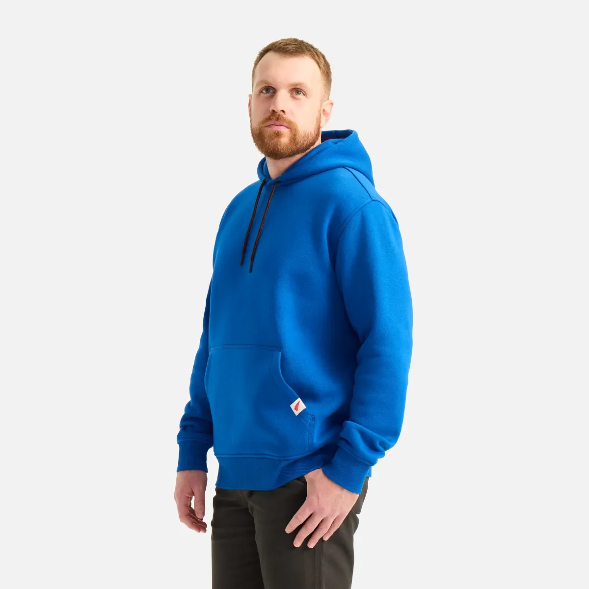 Hoodie with Sleeve Print Men's Hoodie in Deep Blue