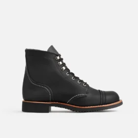 Iron Ranger® Women's Short Boot in Black Boundary Leather