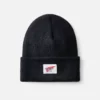 Kids Cuffed Beanie Hat Unisex Kids Cuffed Beanie Hat in Black