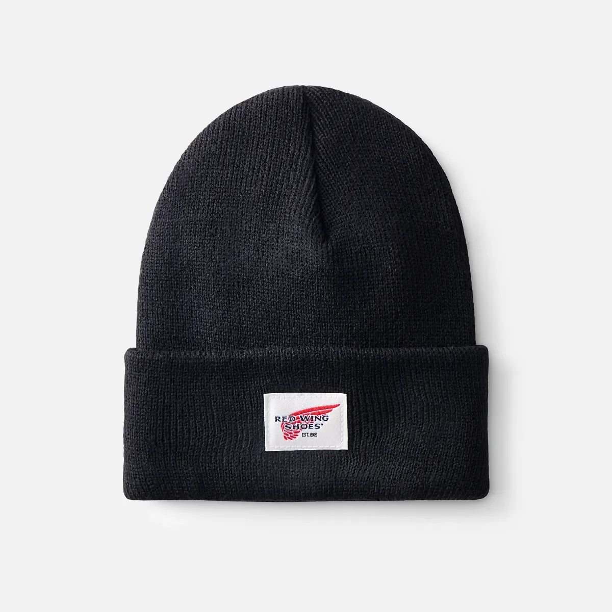Kids Cuffed Beanie Hat Unisex Kids Cuffed Beanie Hat in Black
