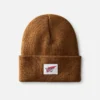 Kids Cuffed Beanie Hat Unisex Kids Cuffed Beanie Hat in Copper