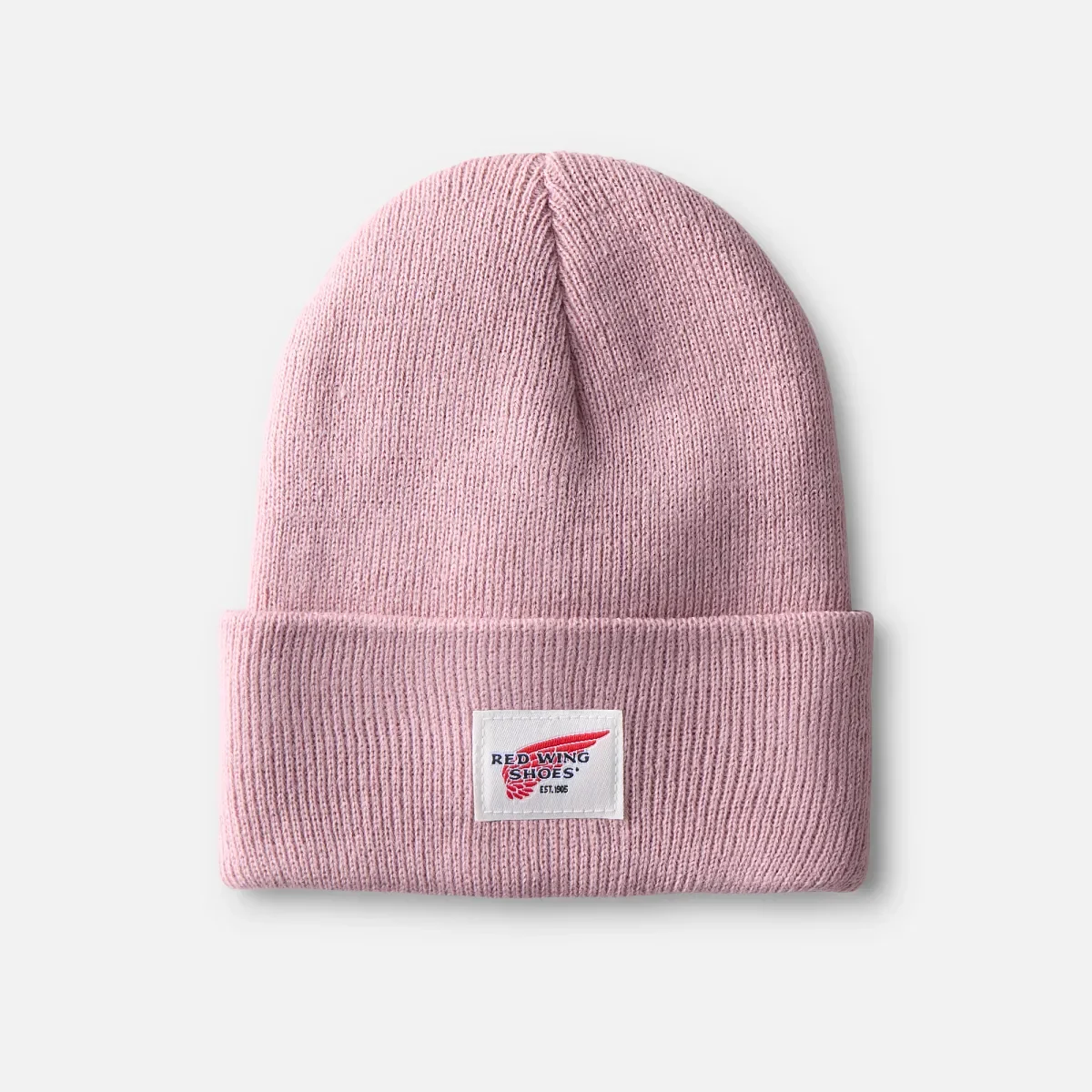 Kids Cuffed Beanie Hat Unisex Kids Cuffed Beanie Hat in Pale Rose