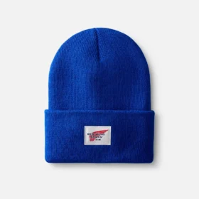 Kids Cuffed Beanie Hat Unisex Kids Cuffed Beanie Hat in Royal Blue