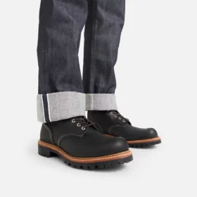 Logger Men’s Logger in Black Oil Slick Leather