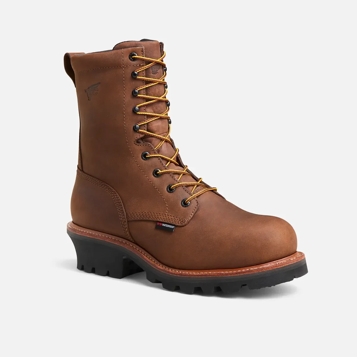 LoggerMax Men's 9-inch Waterproof, Insulated Safety Toe Boot