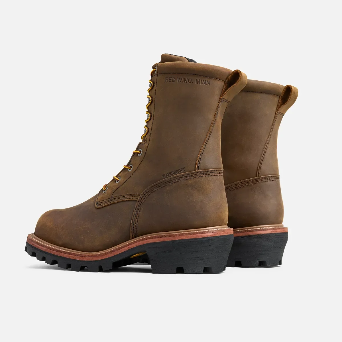 LoggerMax Men's 9-inch Waterproof, Safety Toe Logger Boot