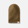 Logo Knit Beanie Logo Knit Beanie in Coyote Brown